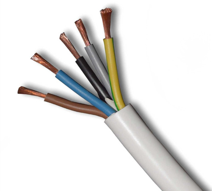 H07VV-F 5×1 mm²